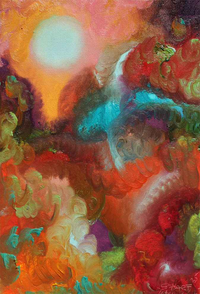 JAENNERMOND, 2026, Oil on Canvas, 30 x 20 cm